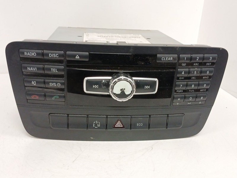Recambio de sistema audio / radio cd para mercedes-benz clase a (w176) a 180 cdi (176.000) referencia OEM IAM   