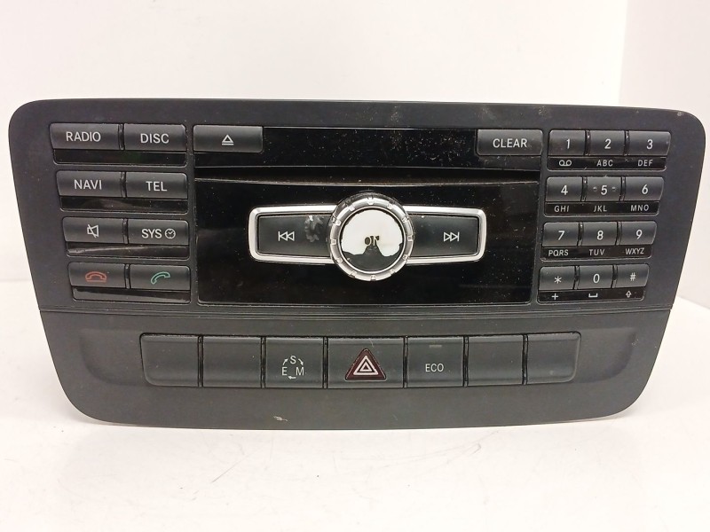 Recambio de sistema audio / radio cd para mercedes-benz clase a (w176) a 180 cdi (176.000) referencia OEM IAM   