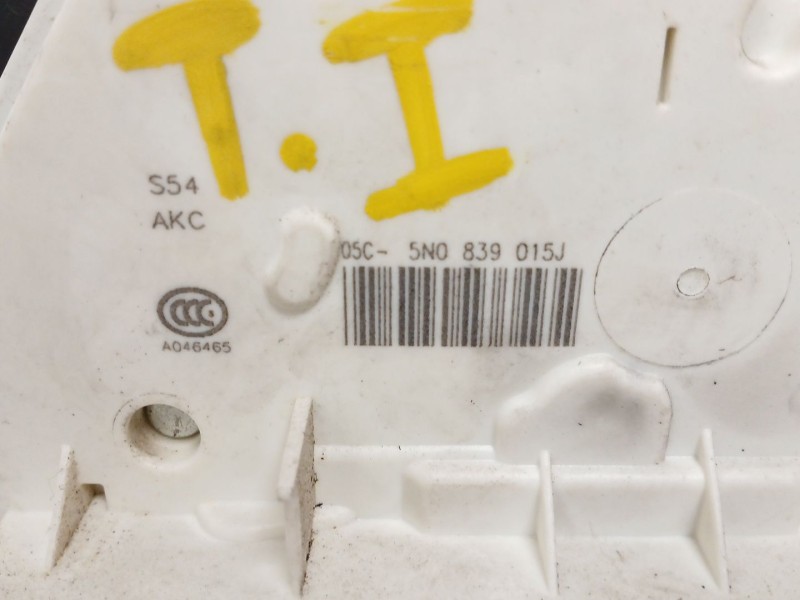 Recambio de cerradura puerta trasera izquierda para volkswagen cc b7 (358) 2.0 tdi referencia OEM IAM 5N0839015J  