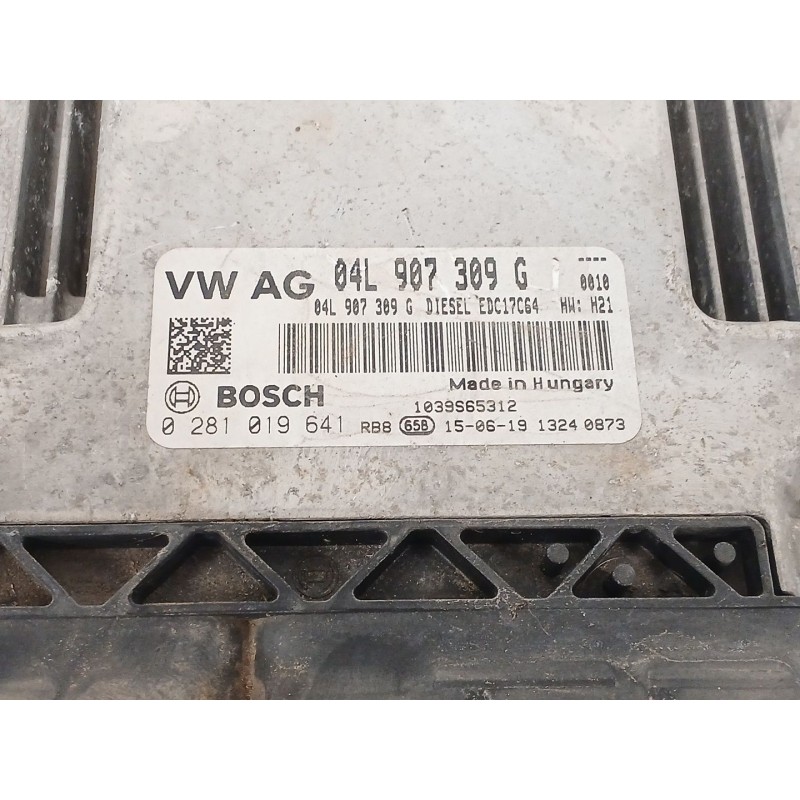 Recambio de centralita motor uce para volkswagen cc b7 (358) 2.0 tdi referencia OEM IAM 04L907309G 04L907389G EDC17C64 028101964