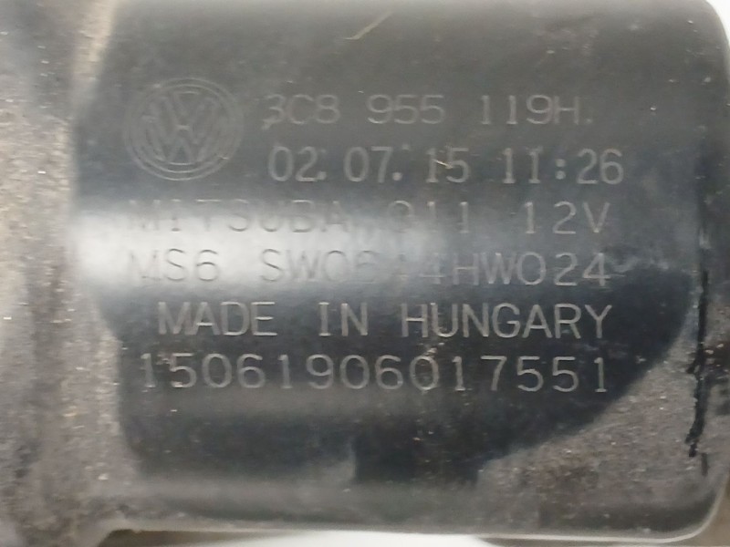 Recambio de motor limpia delantero para volkswagen cc b7 (358) 2.0 tdi referencia OEM IAM 3C8955119H 3C8955023K 