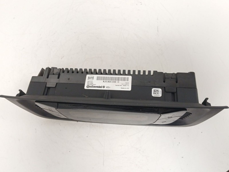 Recambio de mando climatizador para seat ibiza iv (6j5, 6p1) 1.6 tdi referencia OEM IAM 6J0820043C A2C53424497 