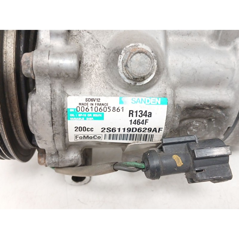 Recambio de compresor aire acondicionado para ford fiesta v (jh_, jd_) 1.4 tdci referencia OEM IAM 1464F  