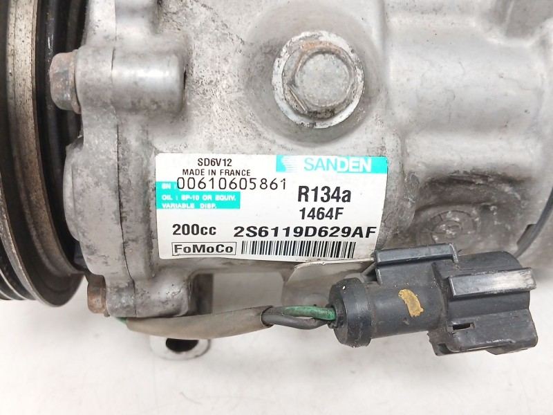 Recambio de compresor aire acondicionado para ford fiesta v (jh_, jd_) 1.4 tdci referencia OEM IAM 1464F  