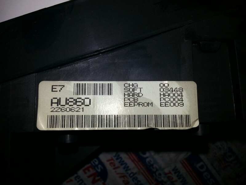 Recambio de cuadro instrumentos para nissan primera berlina (p12) acenta referencia OEM IAM AU8602Z60621  