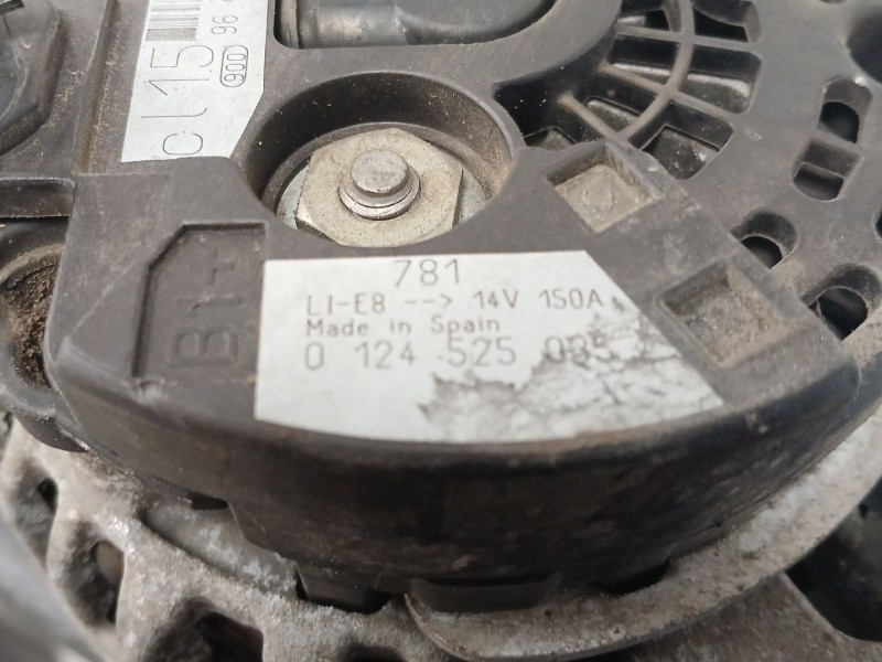 Recambio de alternador para citroën c4 grand picasso i (ua_) 2.0 hdi 138 referencia OEM IAM 9646321880 CL15 0124525035