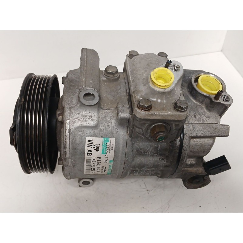 Recambio de compresor aire acondicionado para seat leon (1p1) 2.0 tdi 16v referencia OEM IAM 1K0820859F 8681F 06788706763