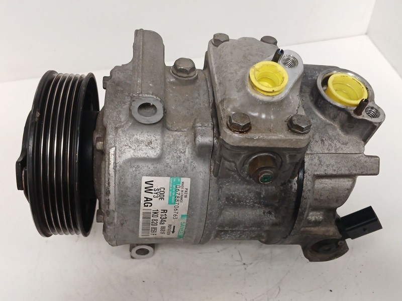 Recambio de compresor aire acondicionado para seat leon (1p1) 2.0 tdi 16v referencia OEM IAM 1K0820859F 8681F 06788706763