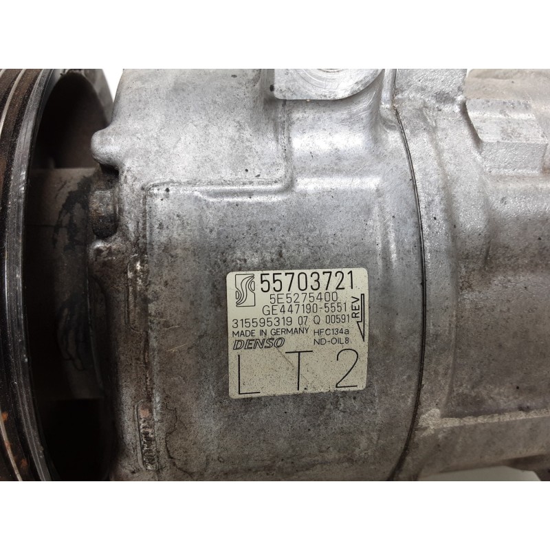 Recambio de compresor aire acondicionado para opel corsa d corsavan referencia OEM IAM 55703721 5E5275400 GE4471905551