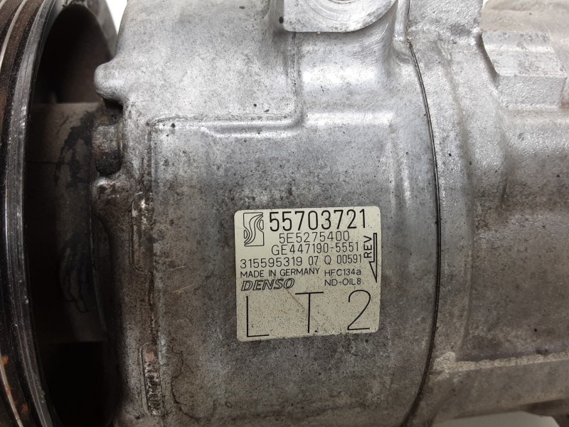 Recambio de compresor aire acondicionado para opel corsa d corsavan referencia OEM IAM 55703721 5E5275400 GE4471905551