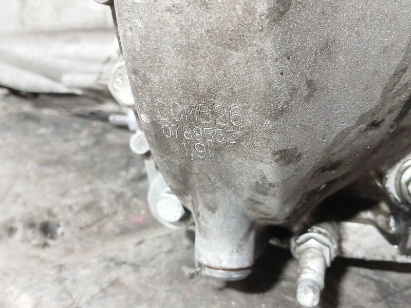 Recambio de caja cambios para peugeot 5008 (0u_, 0e_) 2.0 hdi referencia OEM IAM 20MB26  