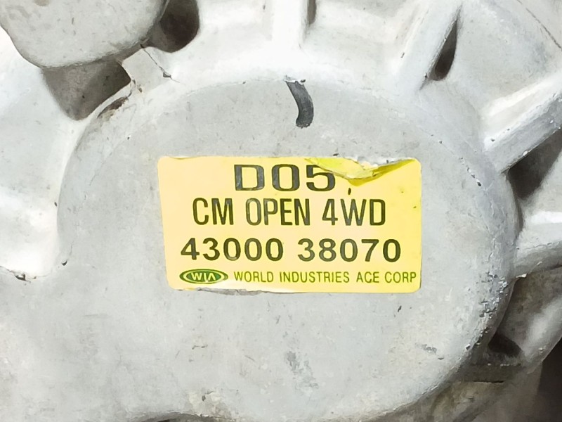 Recambio de caja cambios para hyundai santa fé ii (cm) 2.2 crdi 4x4 referencia OEM IAM 4300038070  