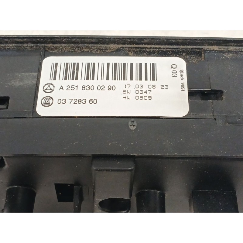 Recambio de mando elevalunas delantero izquierdo para mercedes-benz clase m (w164) ml 320 cdi 4-matic (164.122) referencia OEM I