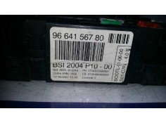 Recambio de caja reles / fusibles para citroën c2 1.4 hdi referencia OEM IAM 9664156780 BSI2004P1000  2