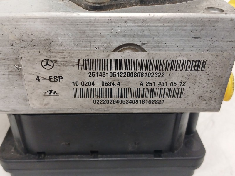 Recambio de abs para mercedes-benz clase m (w164) ml 320 cdi 4-matic (164.122) referencia OEM IAM A2515452632 A2514310512 