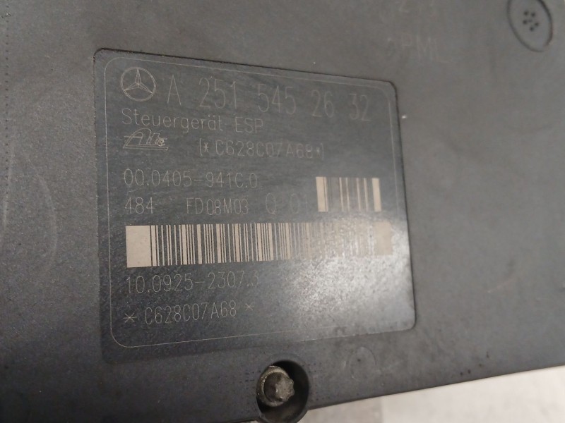 Recambio de abs para mercedes-benz clase m (w164) ml 320 cdi 4-matic (164.122) referencia OEM IAM A2515452632 A2514310512 