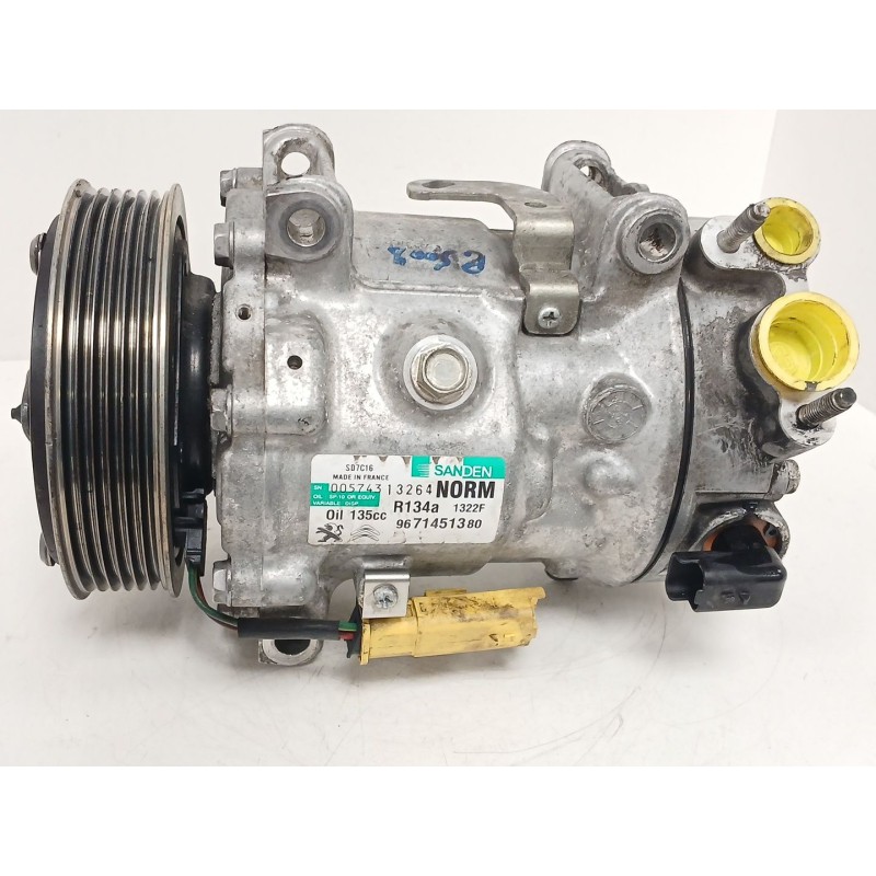 Recambio de compresor aire acondicionado para peugeot 5008 (0u_, 0e_) 2.0 hdi referencia OEM IAM 9671451380 1322F 