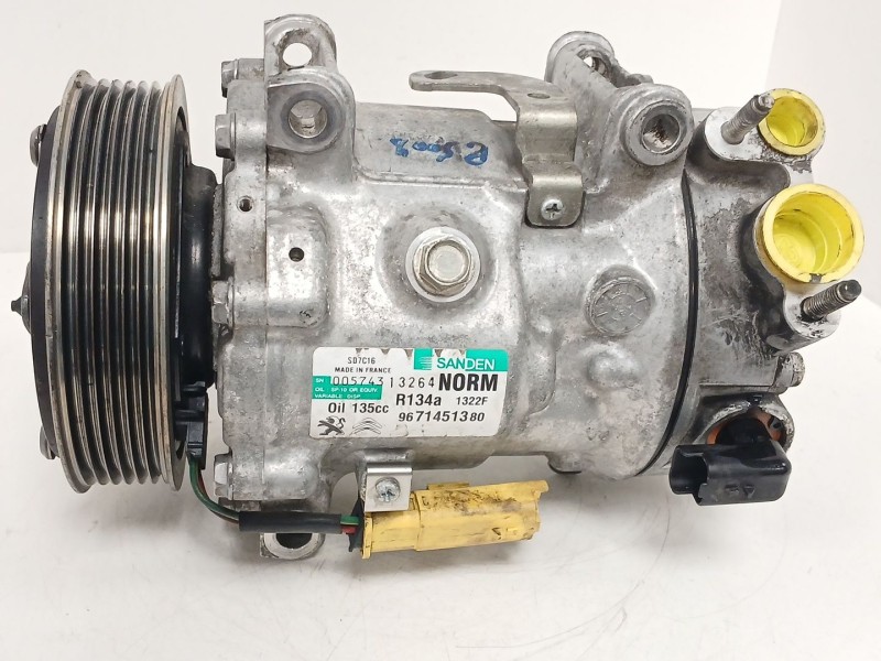 Recambio de compresor aire acondicionado para peugeot 5008 (0u_, 0e_) 2.0 hdi referencia OEM IAM 9671451380 1322F 