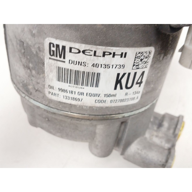 Recambio de compresor aire acondicionado para opel zafira / zafira family b (a05) 1.9 cdti (m75) referencia OEM IAM 401351739  