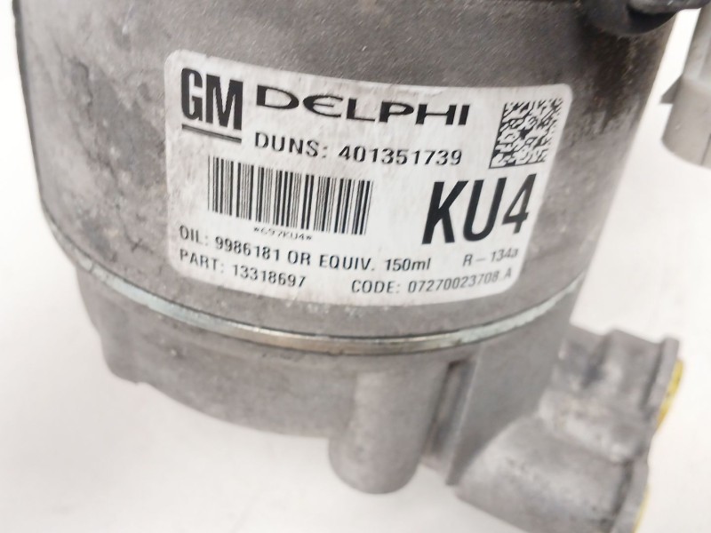 Recambio de compresor aire acondicionado para opel zafira / zafira family b (a05) 1.9 cdti (m75) referencia OEM IAM 401351739  