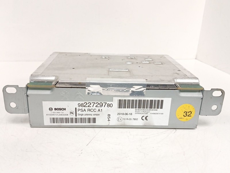 Recambio de sistema audio / radio cd para peugeot 208 i (ca_, cc_) 1.5 bluehdi 100 referencia OEM IAM 9822729780  