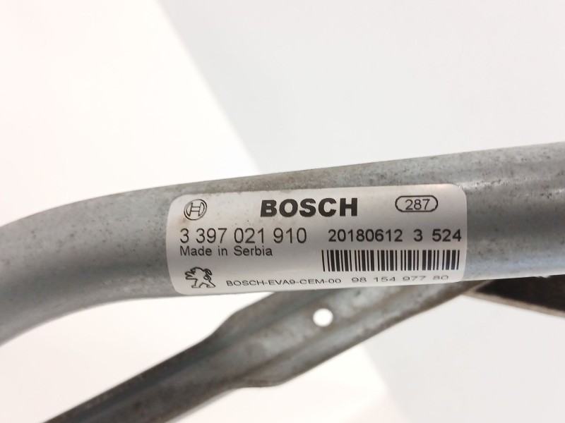 Recambio de motor limpia delantero para peugeot 208 i (ca_, cc_) 1.5 bluehdi 100 referencia OEM IAM 0390241589 3397021910 