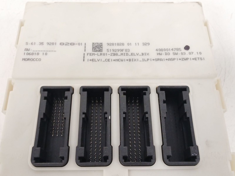 Recambio de caja reles / fusibles para bmw 3 (f30, f80) 320 d referencia OEM IAM 928182801  