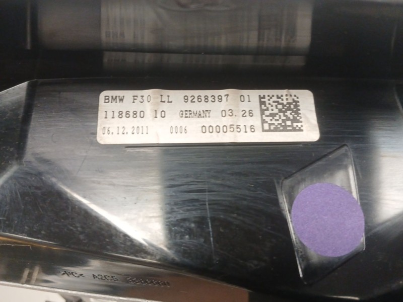 Recambio de pantalla multifuncion para bmw 3 (f30, f80) 320 d referencia OEM IAM 926839701  