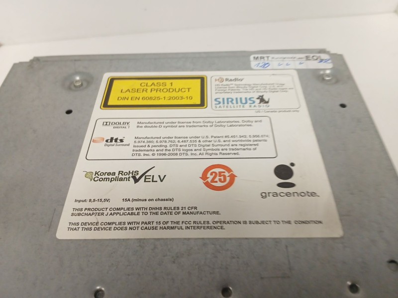 Recambio de sistema audio / radio cd para bmw 3 (f30, f80) 320 d referencia OEM IAM 927789301  