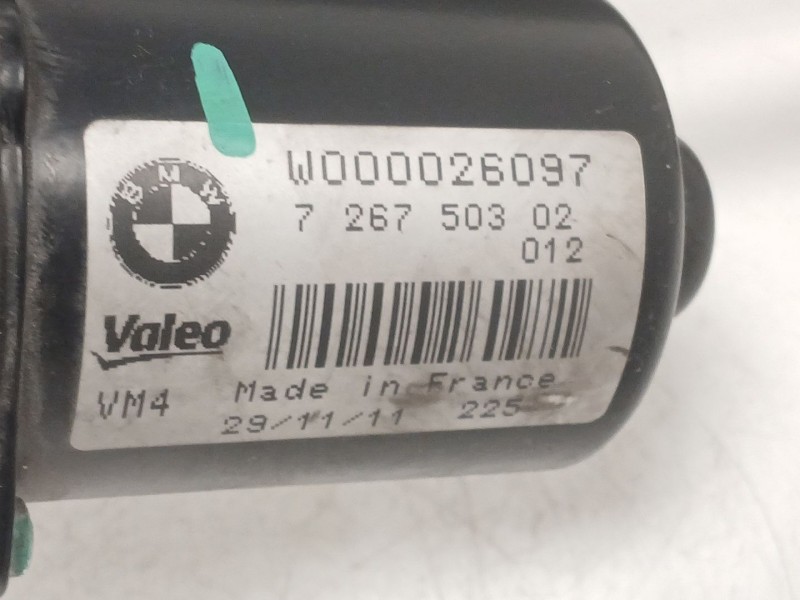 Recambio de motor limpia delantero para bmw 3 (f30, f80) 320 d referencia OEM IAM 726750302  