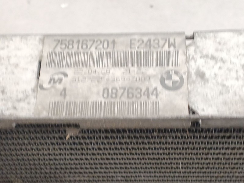 Recambio de radiador agua para bmw serie 3 coupe (e92) 335i referencia OEM IAM 758167201 0876344 