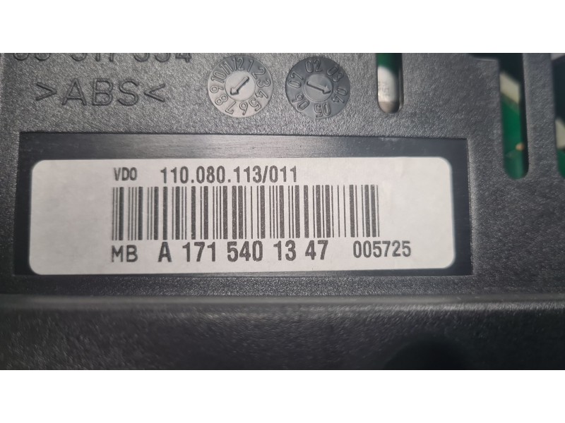Recambio de cuadro instrumentos para mercedes-benz slk (r171) 200 kompressor (171.442) referencia OEM IAM   