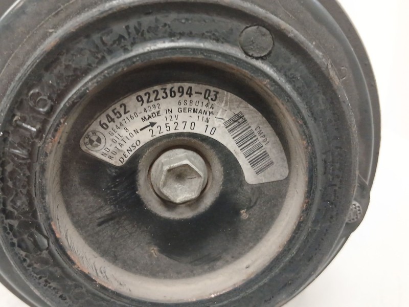 Recambio de compresor aire acondicionado para bmw 3 (f30, f80) 320 d referencia OEM IAM   6452922369403