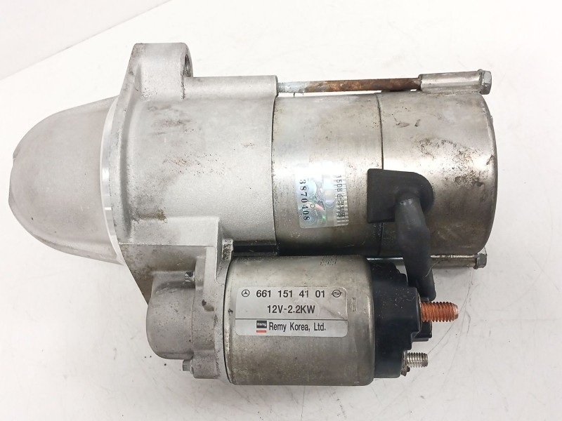 Recambio de motor arranque para ssangyong rodius i 2.7 xdi referencia OEM IAM 6611514101  