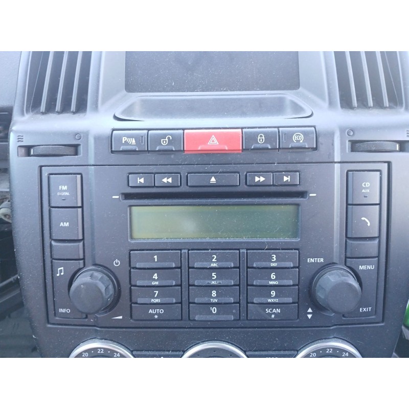 Recambio de sistema audio / radio cd para land rover freelander 2 (l359) 2.2 td4 4x4 referencia OEM IAM   