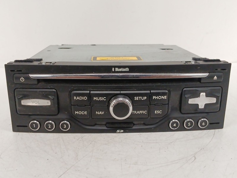 Recambio de sistema audio / radio cd para peugeot 5008 (0u_, 0e_) 2.0 hdi referencia OEM IAM 96661984XT  