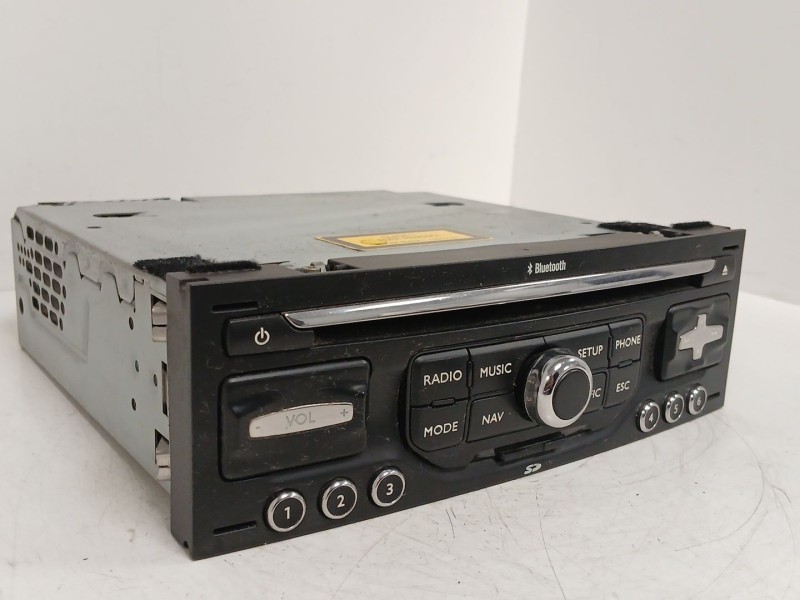 Recambio de sistema audio / radio cd para peugeot 5008 (0u_, 0e_) 2.0 hdi referencia OEM IAM 96661984XT  