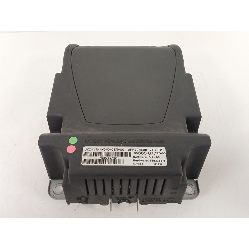 Recambio de pantalla multifuncion para peugeot 5008 (0u_, 0e_) 2.0 hdi referencia OEM IAM 96665877 96665877ZD 