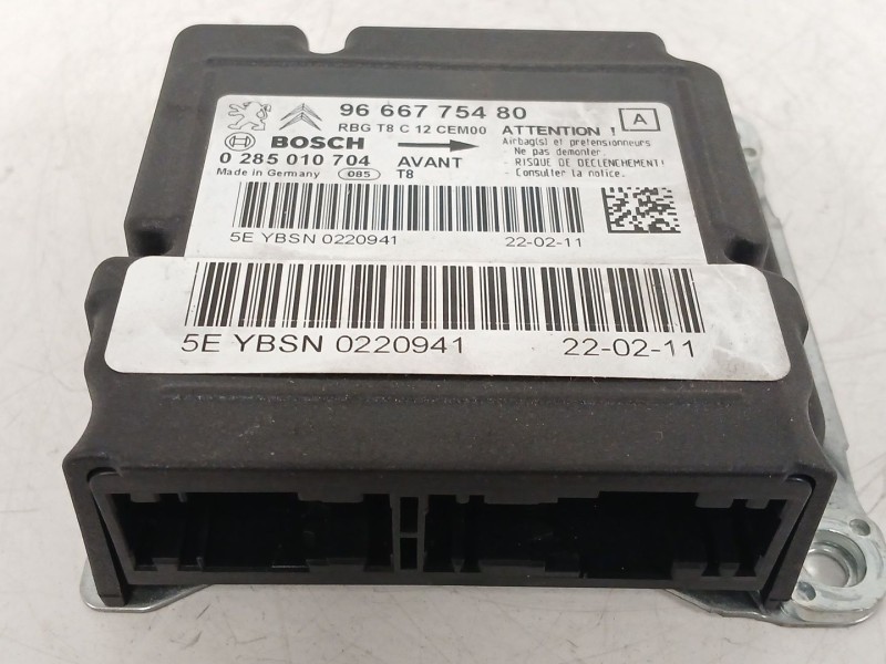 Recambio de kit airbag para peugeot 5008 (0u_, 0e_) 2.0 hdi referencia OEM IAM 9666775480  