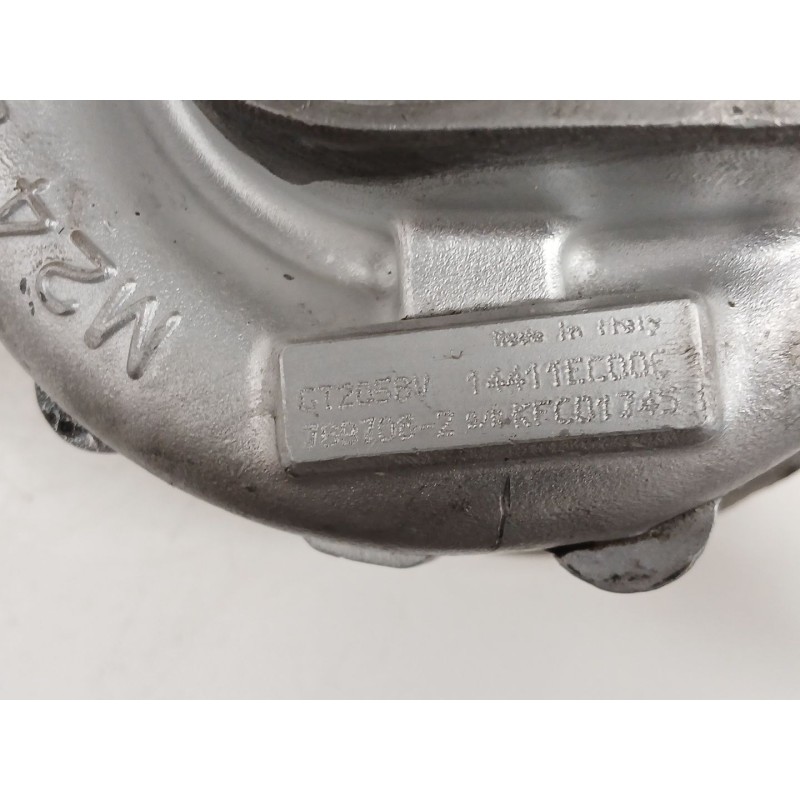 Recambio de turbocompresor para nissan pathfinder iii (r51) 2.5 dci 4wd referencia OEM IAM 14411EC00E  