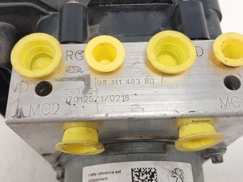 Recambio de abs para citroën berlingo furgoneta/monovolumen (b9) 1.6 bluehdi 100 referencia OEM IAM 9822873580 9811148380 026595