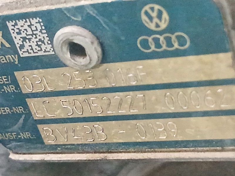 Recambio de turbocompresor para volkswagen golf vi (5k1) 2.0 tdi referencia OEM IAM 03L253016F  
