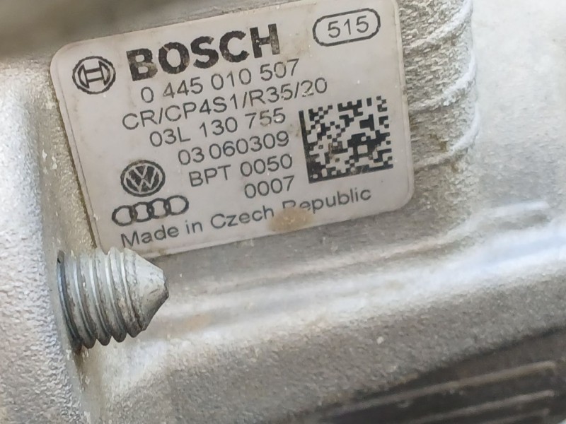 Recambio de bomba inyeccion para volkswagen golf vi (5k1) 2.0 tdi referencia OEM IAM 03L130755 0445010507 