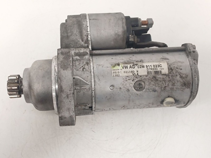 Recambio de motor arranque para volkswagen golf iv (1j1) 1.9 tdi referencia OEM IAM 02M911023C D7RS50 