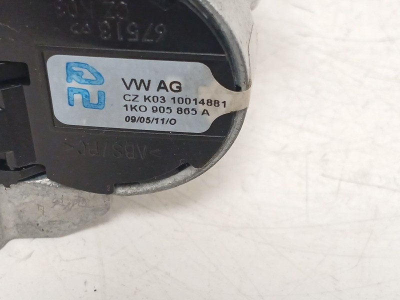 Recambio de conmutador de arranque para volkswagen golf vi (5k1) 2.0 tdi referencia OEM IAM 1K0905851B 1K0905865A 