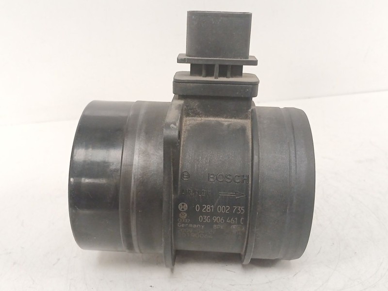 Recambio de caudalimetro para volkswagen golf vi (5k1) 2.0 tdi referencia OEM IAM 0281002735 03G906461C 