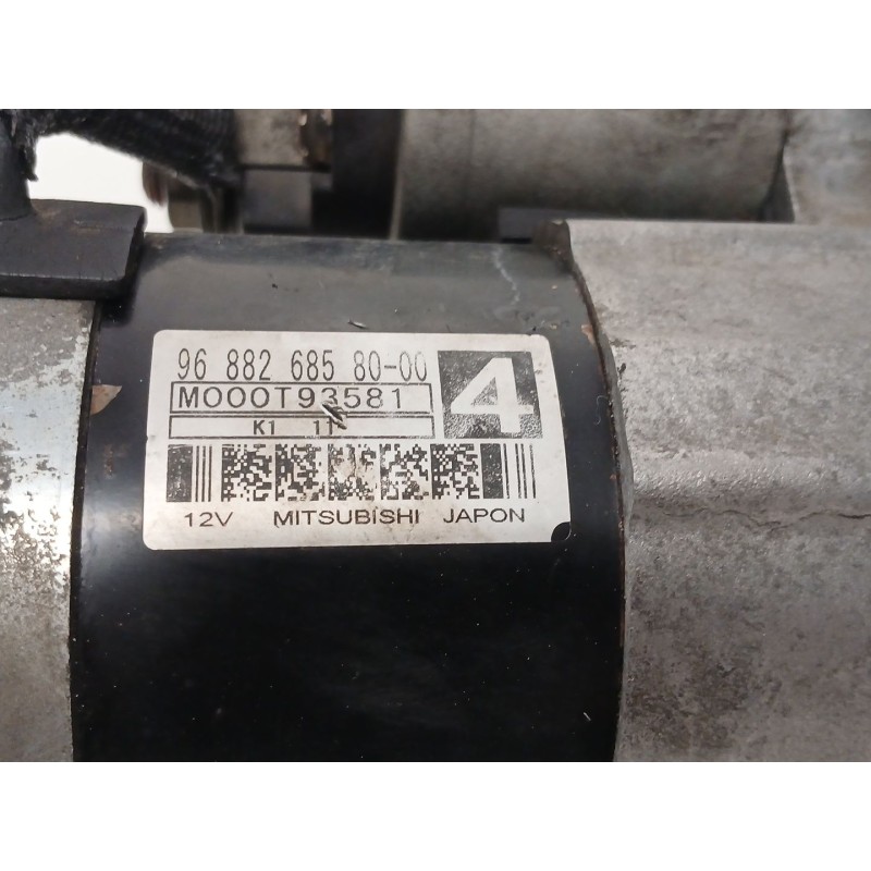 Recambio de motor arranque para citroën c4 ii (nc_) 1.6 hdi 90 referencia OEM IAM 9688268580 M000T93581 