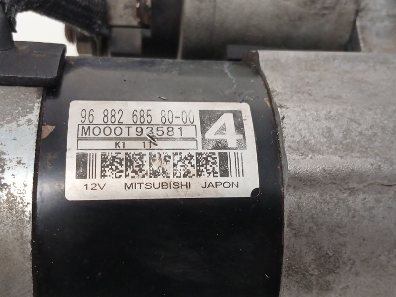 Recambio de motor arranque para citroën c4 ii (nc_) 1.6 hdi 90 referencia OEM IAM 9688268580 M000T93581 