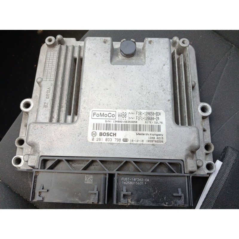 Recambio de centralita motor uce para ford fiesta vi (cb1, ccn) 1.5 tdci referencia OEM IAM 0281033798  