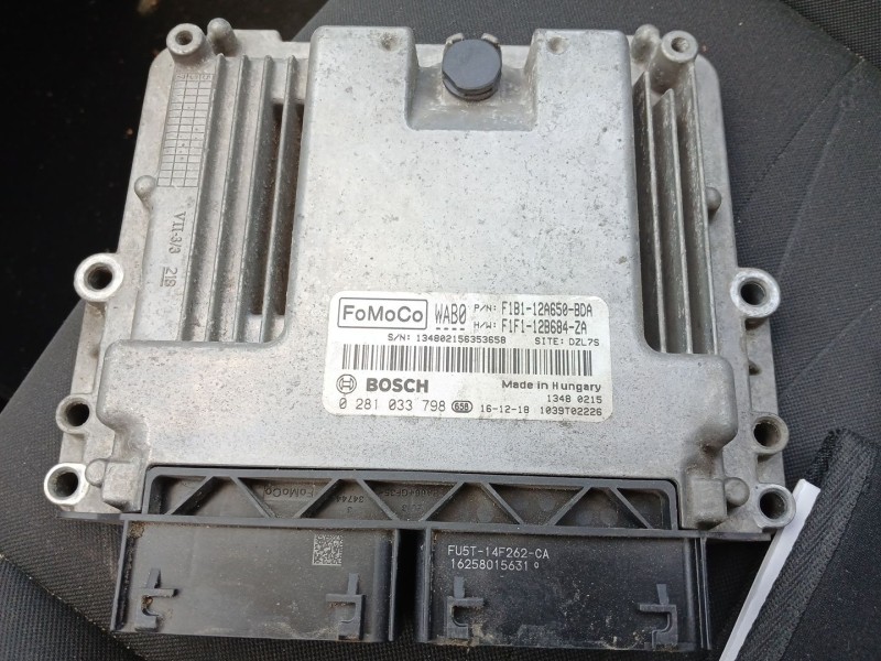 Recambio de centralita motor uce para ford fiesta vi (cb1, ccn) 1.5 tdci referencia OEM IAM 0281033798  